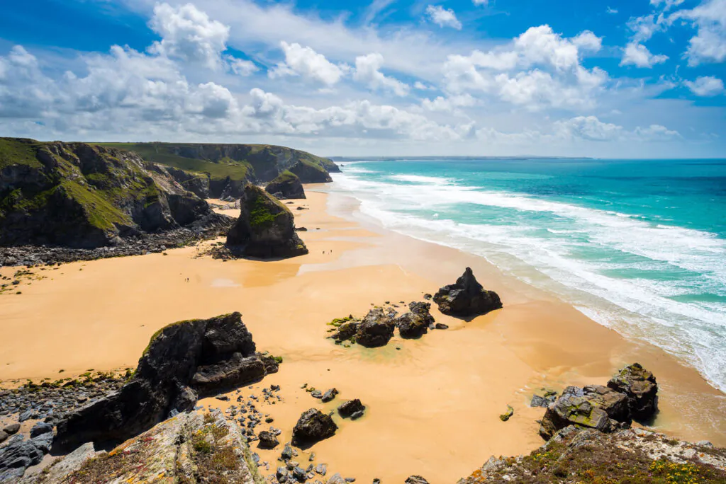 Pentire Steps Beach Cornwall